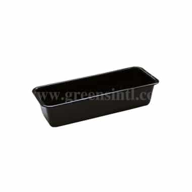 SCHNEIDER Loaf Cake Mould Enamel -Black 350 x 120 x h 85 mm-3 L