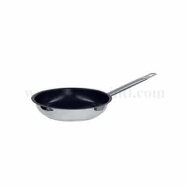 SCHNEIDER Stainless Steel Frying Pan with Non Stick Coating D 320 x h 66 mm-4.8 L