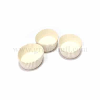 GREENS Paper Cupcake Cases / Baking Cups white D 40/30 x h 25 mm-1000 Pcs