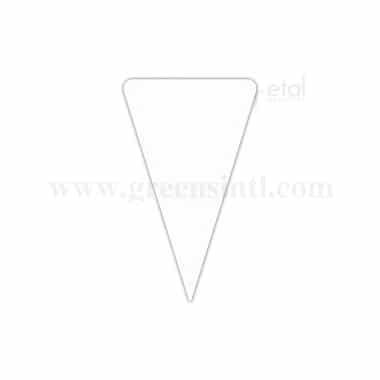 ETIQ ETAL White Triangles 55 x 92 mm