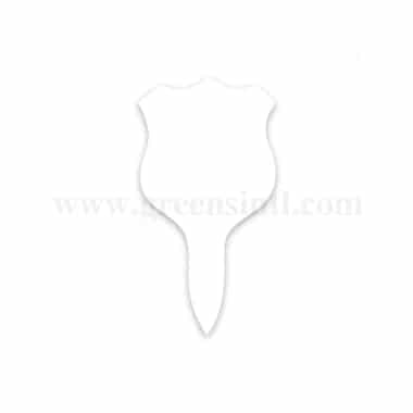 ETIQ ETAL White Badge 39 x 73 mm