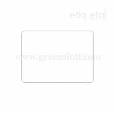 ETIQ ETAL White Tags 70 x 50 mm
