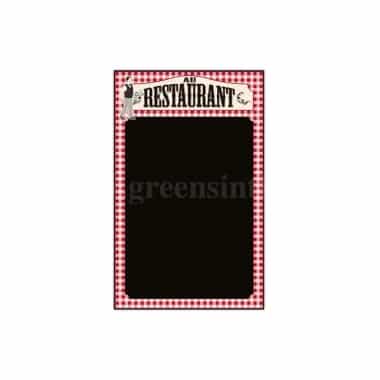ETIQ-ETAL Blank Signboard In The Restaurant 440 x 700 mm