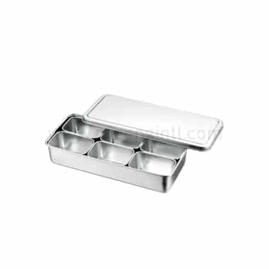 LOUIS TELLIER Japanese box with 6 bins 328x148x63 mm