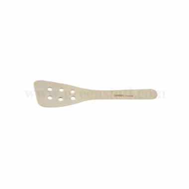 GOBEL Curved spatula with holes 300 mm