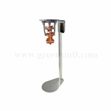 LOUIS TELLIER Stainless steel peeler on stand - carrots