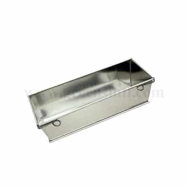 GOBEL Tinplate Opening pie or cake Pan 240 x 95 mm ext / 220 x 80 mm int - h70 mm