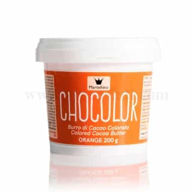 MARTELLATO Cocoa Butter Orange Colour 200g