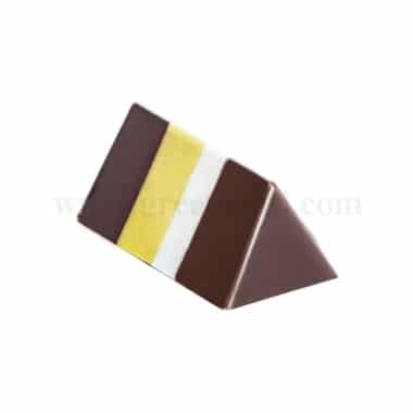 MARTELLATO Polycarbonate Chocolate Mould Triangle 39 x 20 h 16 mm