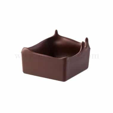 MARTELLATO Polycarbonate Chocolate Mould Carré 33 x 33 h 14 mm