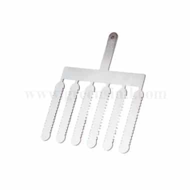 MARTELLATO Stainless Steel Feather Éclair 250 x 240mm