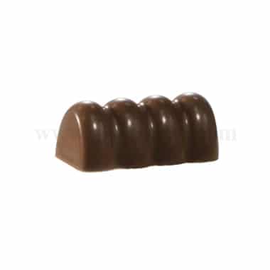 MARTELLATO Polycarbonate Chocolate Mould Turn 40 x 19 h 16 mm