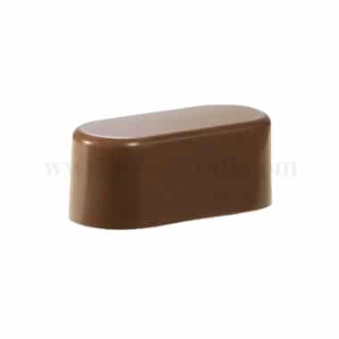 MARTELLATO Polycarbonate Chocolate Mould Flat 40 x 18 h 16 mm