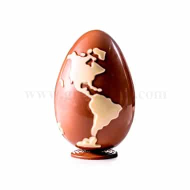 MARTELLATO Thermoformed Plastic Mould Sectioned egg D 120 x h 185 mm