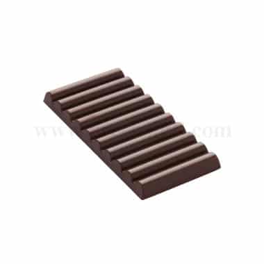 MARTELLATO Polycarbonate Chocolate Mould Iconics - Log 140 x 69.5 h 11 mm