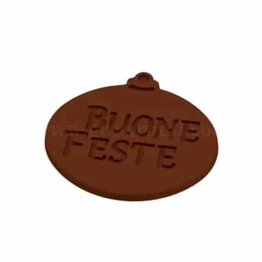 MARTELLATO Thermoformed Plastic Mould ''Buone feste''
