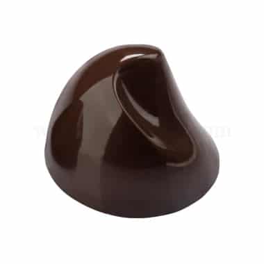 MARTELLATO Polycarbonate Chocolate Mould Dune by Karim Bourgi D 31 h 21 mm