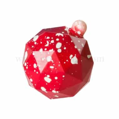 MARTELLATO Polycarbonate Magnetic Chocolate Mould Diamantine 62 h 72 mm