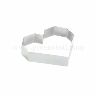 MARTELLATO Stainless Steel Band Diamond Heart 150x138xh40 mm