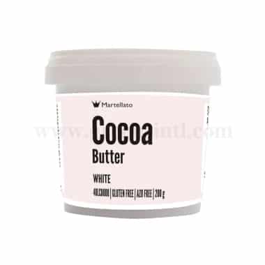 MARTELLATO Coloured Cocoa Butter White 200g