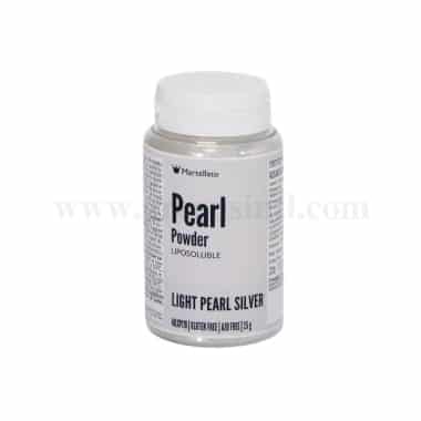 MARTELLATO Colour Dust Liposoluble - Light Pearl Silver 25g