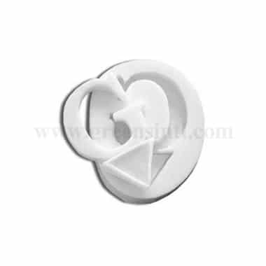 GREENS CHOICE Silicone Mould Letter G -52 x 35 x h 30 mm