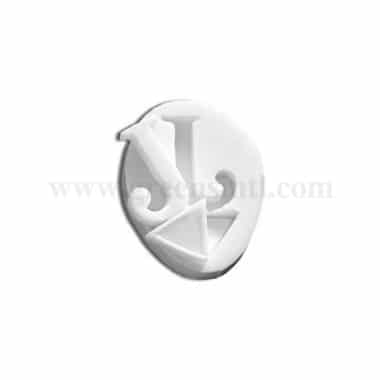 GREENS CHOICE Silicone Mould Letter J -50 x 24 x h 30 mm
