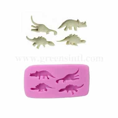 GREENS Silicone Mould Dinosaur Set