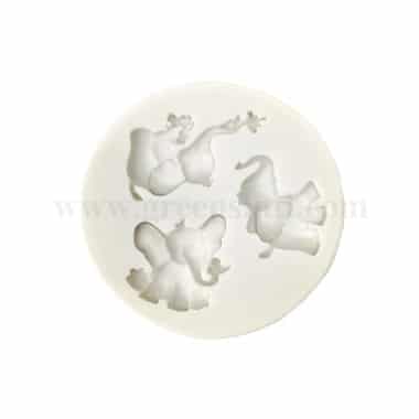 GREENS Silicone Mould Set of Elephant