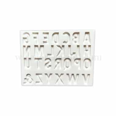 GREENS Silicone Mould Capital Letters 145 x 110 mm