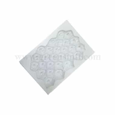 GREENS Silicone Mould Pineapple Skin Texture Design 140 x 125 mm
