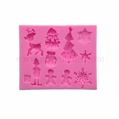GREENS Silicone Mould Christmas Decorations