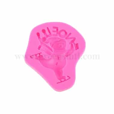 GREENS Silicone Mould Snowman 80 x 70 mm