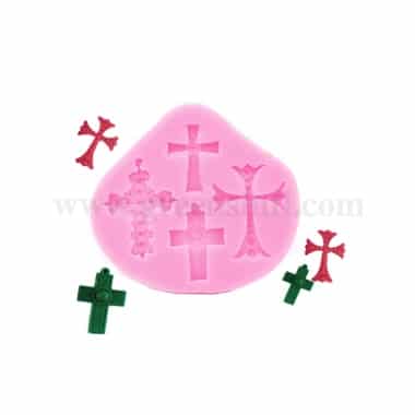 GREENS Silicone Mould 4 Crosses