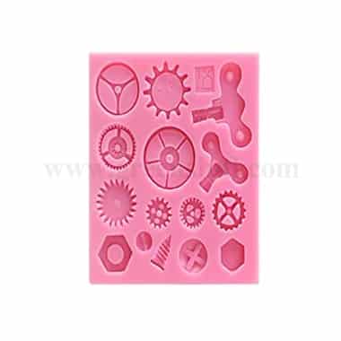 GREENS Silicone Mould Machine Wheels 81 x 78 mm