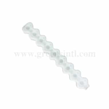 GREENS Silicone Mould Jewel Brooch Border 293 x 40 mm