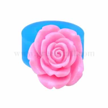 GREENS Silicone Mould Rose Flower D56 mm
