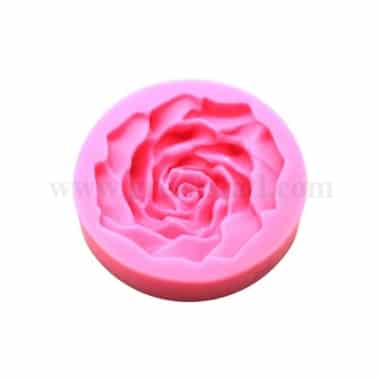 GREENS Silicone Mould Rose Flower 72 mm