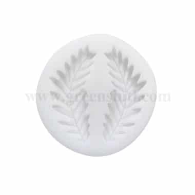 GREENS Silicone Mould Leaves 65 x 65 mm