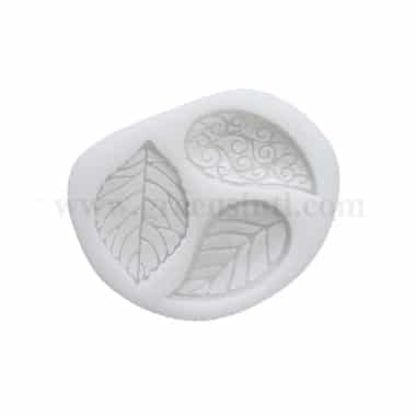 GREENS Silicone Mould Leaves 75 x 75 mm