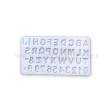 GREENS Silicone Mould Alphabets & Numbers 140 x 70 mm