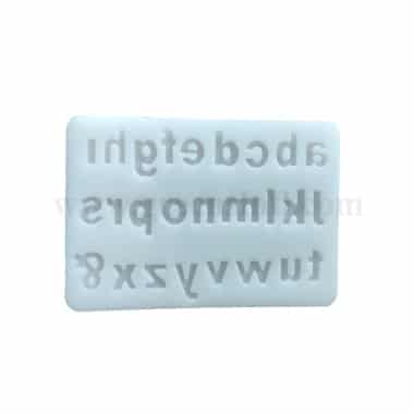 GREENS Silicone Mould Alphabets & Numbers 100 x 60 mm