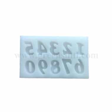 GREENS Silicone Mould Numbers 90 x 50 mm