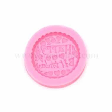 GREENS CHOICE Silicone Mould Happy Birthday 70 x 70 mm