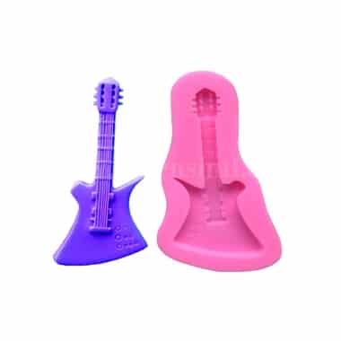 GREENS Silicone Mould Electric Guitar 105 x 40 mm