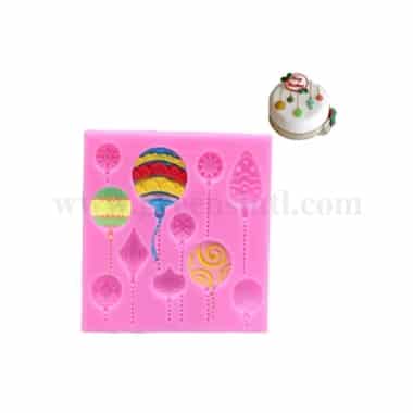 GREENS Silicone Mould Christmas Baubles 100 x 100 mm