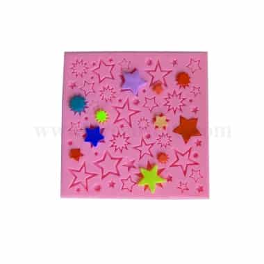 GREENS CHOICE Silicone Mould Star Texture 105 x 105 mm