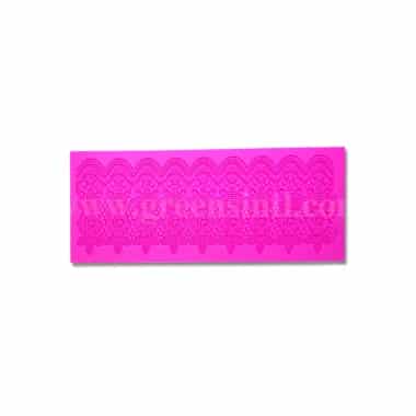 GREENS Silicone Mould Border Lace Mat 350 x 110 mm