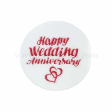 CDA Wafer Happy Anniversary -12 Sheets
