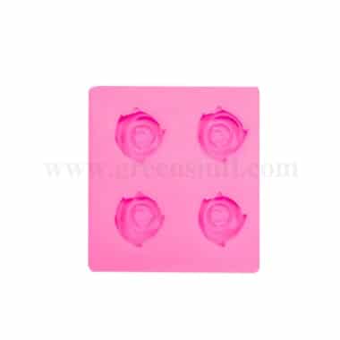 GREENS CHOICE Silicone Mould Rose 75 x 75 mm
